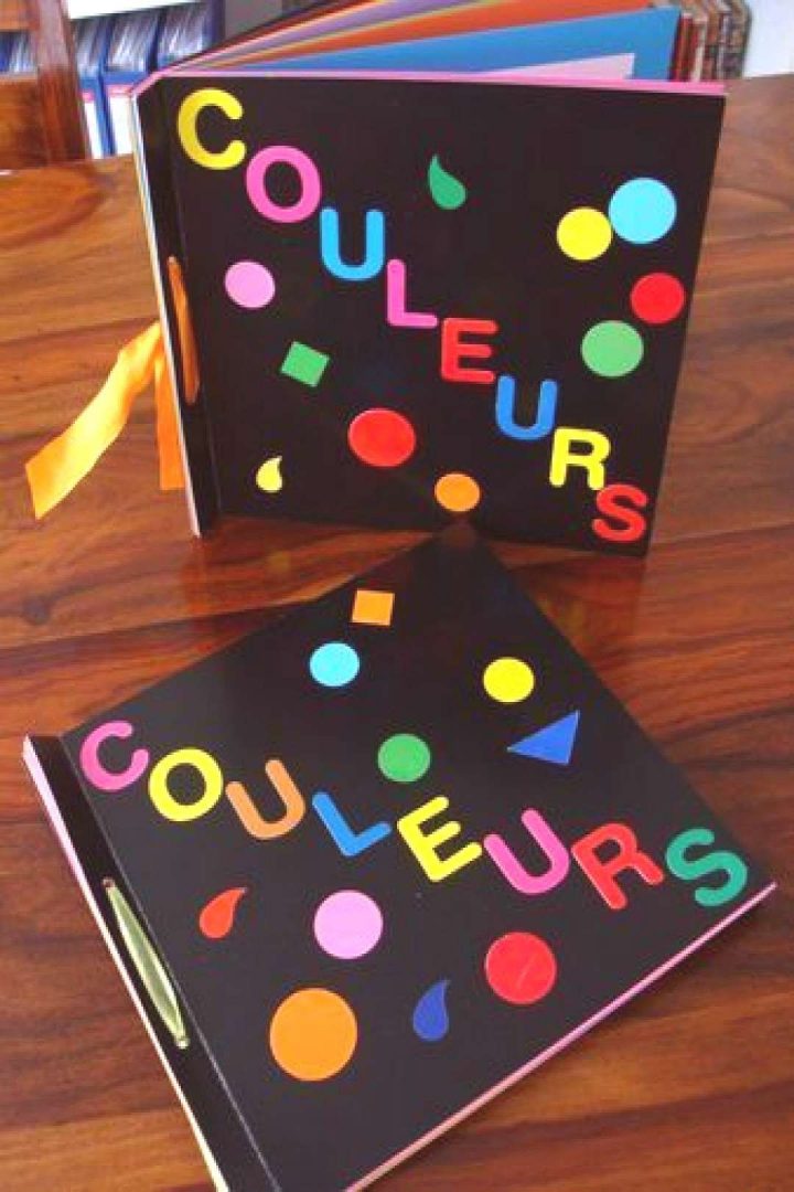 Faire Un Petit Cahier Sur Les Formes Et Les Couleurs En Avec