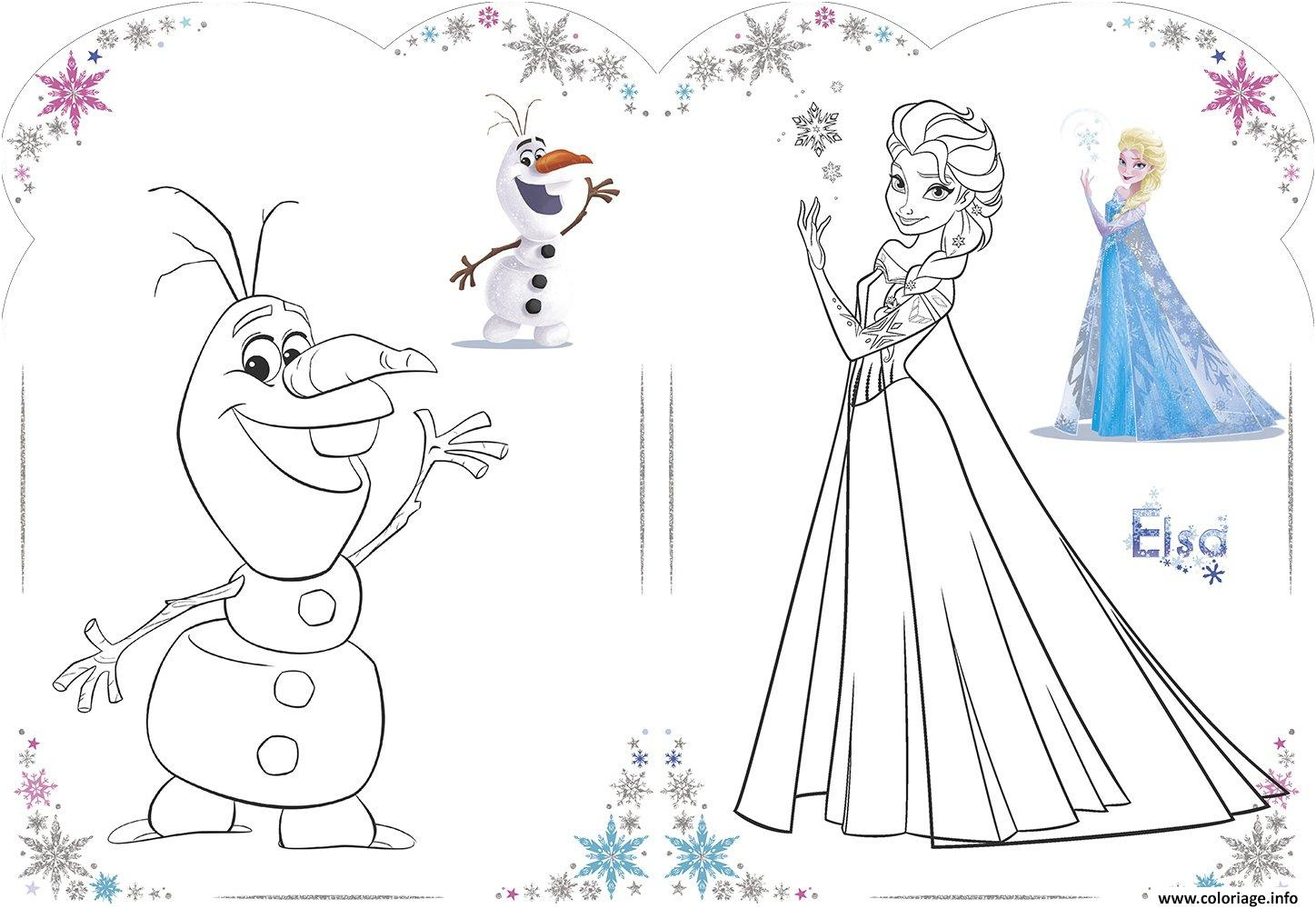 Pour imprimer et télécharger gratuitement vos coloriages . dessin Ã  imprimer: Dessin A Imprimer Reine Des Neiges En Couleur