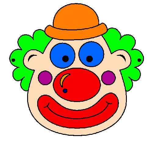 Dessin De Clown Colorie Par Membre Non Inscrit Le 30 De pour Clown A Dessiner