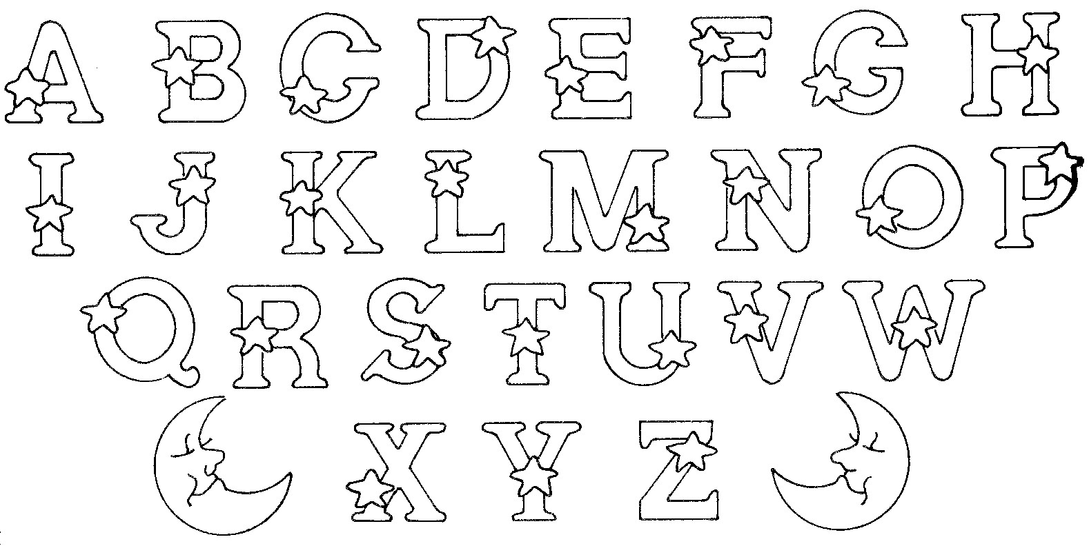 10 Coloriage Lettre Alphabet A Imprimer | Imprimer Et avec Modele De Lettre Alphabet