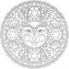 1001+ Dessins De Mandala À Imprimer Et À Colorer dedans Dessiner Un Mandala