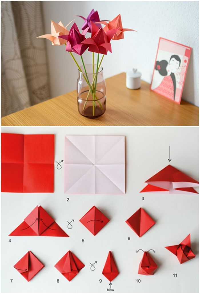 1001 + Modèles D'Origami Fleur Facile Pour Célébrer Le pour Comment Faire Des Oiseaux En Papier