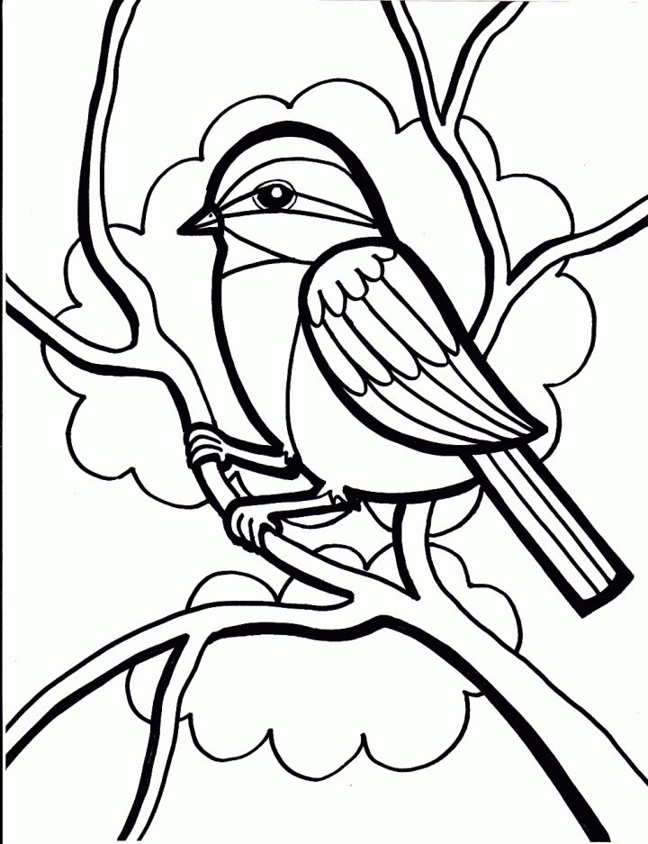 119 Dessins De Coloriage Oiseau À Imprimer Sur Laguerche à Dessin D