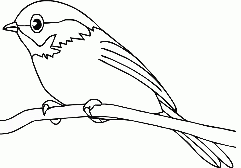119 Dessins De Coloriage Oiseau À Imprimer Sur Laguerche concernant Dessin D Oiseau Simple
