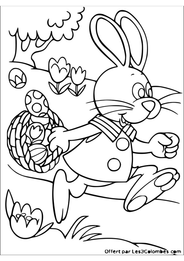 119 Dessins De Coloriage Pâques À Imprimer intérieur Coloriage De Paques A Imprimer