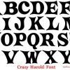 12 Unfinished Wooden Letters 5 Different Fonts intérieur Different Alphabet