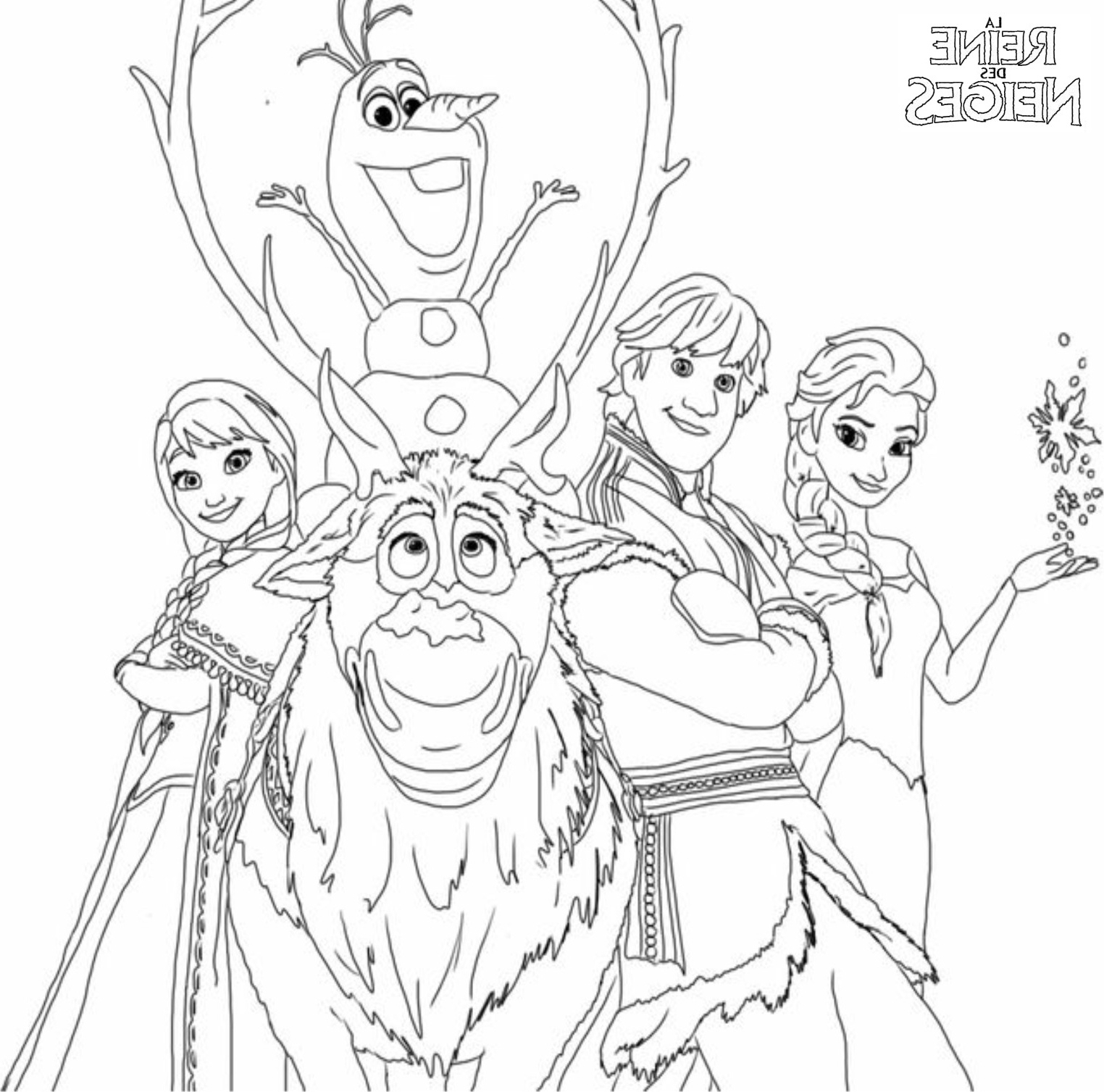 13 Luxe De Coloriage Reine Des Neiges Gratuit Photos avec La Reine Des Neiges Coloriage En Ligne