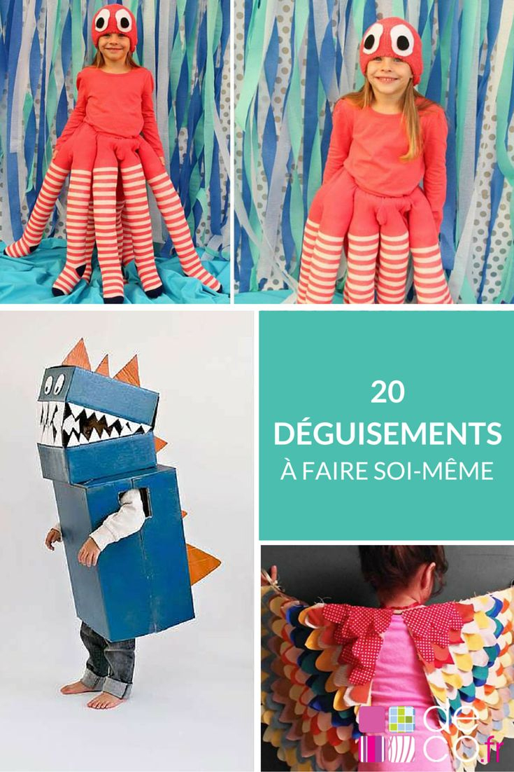 132 Best Masques Et Costume Carnaval Enfant Diy Images On à Deguisement D Halloween A Faire Soi Meme