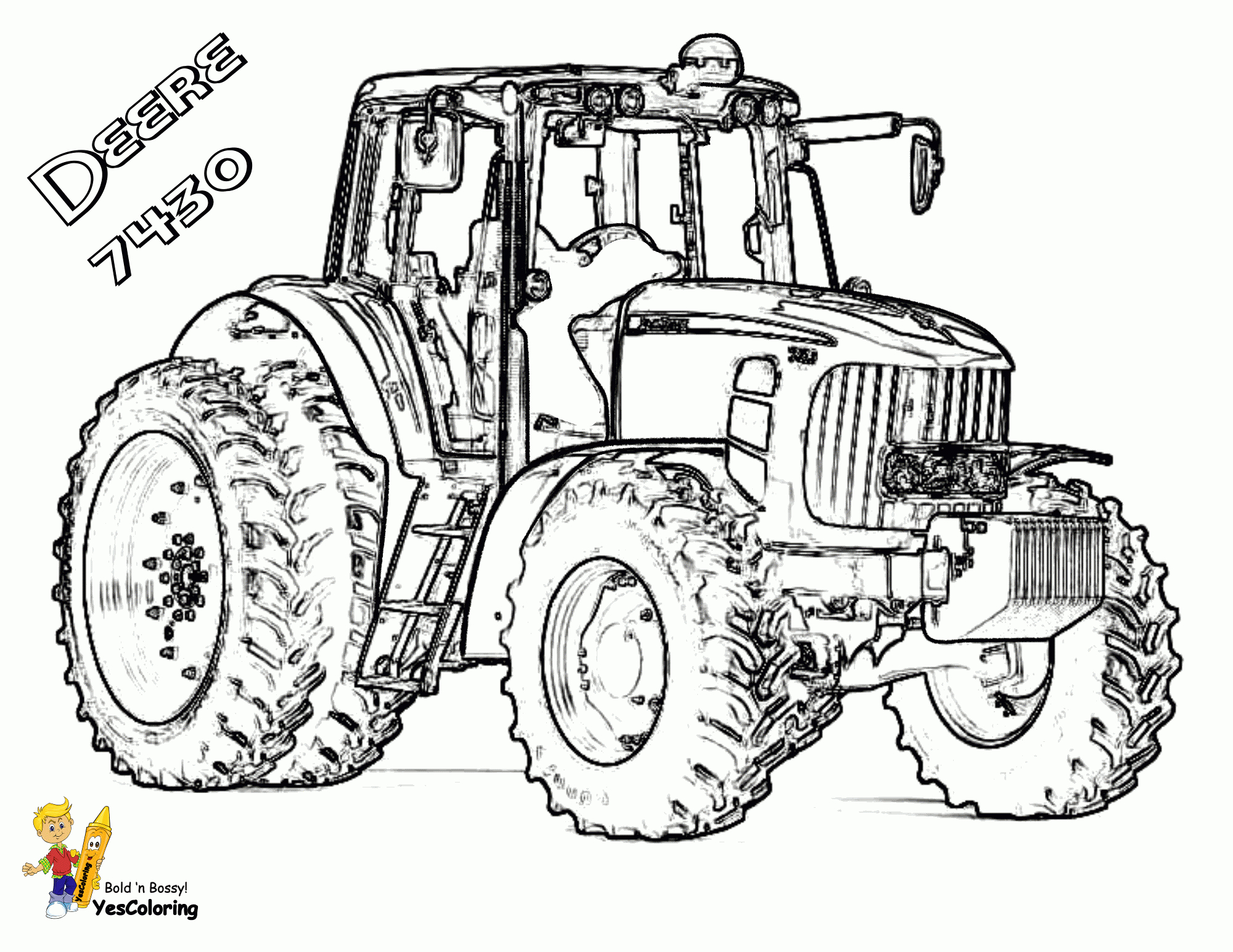 18 Luxury Ausmalbilder Traktor Massey Ferguson tout Tracteur À Colorier