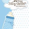 18 Printable Baby Shower Invites intérieur Cadeau Invité Baby Shower