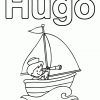 19 Dessins De Coloriage Prénom Hugo L'Escargot À Imprimer destiné Coloriage De Hugo L Escargot À Imprimer
