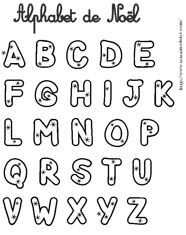 20 Dessins De Coloriage Alphabet Maternelle À Imprimer serapportantà Coloriage Alphabet Complet A Imprimer