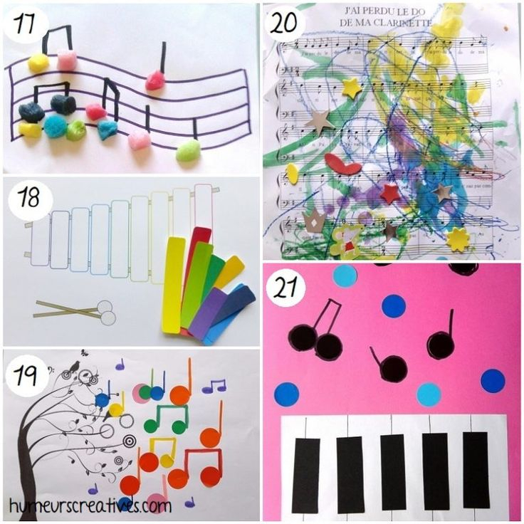 22 Bricolages Pour La Fête De La Musique - | Fête De La avec Activité Musicale Maternelle