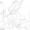 25 Images Carte Europe Vierge Capitales À Carte De L destiné Carte Europe Vierge