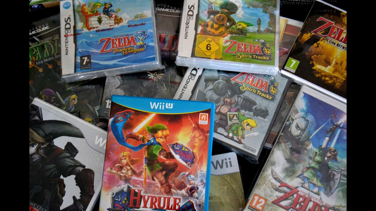 [#3] Collection Zelda - Tous Les Jeux Récents - Gamecube avec Jeux De Tous Les Jeux Du Monde