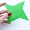 3 Manières De Faire Une Étoile Shuriken En Origami concernant Comment Faire Des Origami Facile En Papier