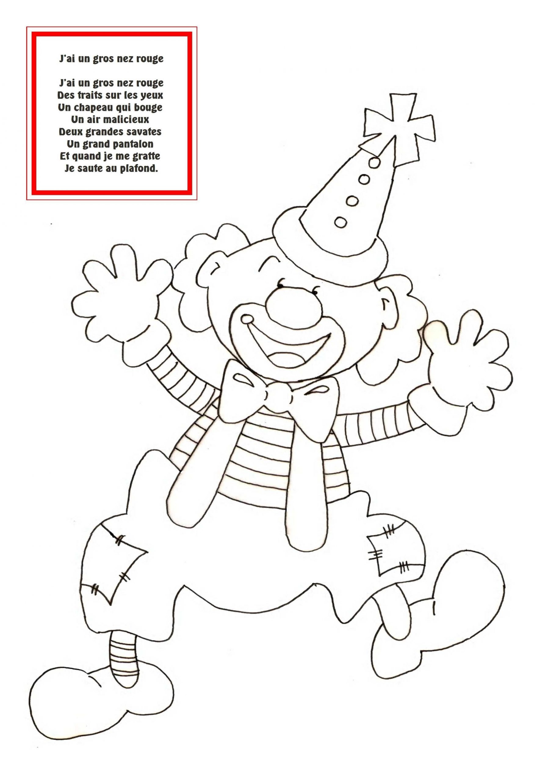 38 Coloriage Carnaval Maternelle In 2020 | Clown, Coloring avec Coloriage Carnaval Maternelle