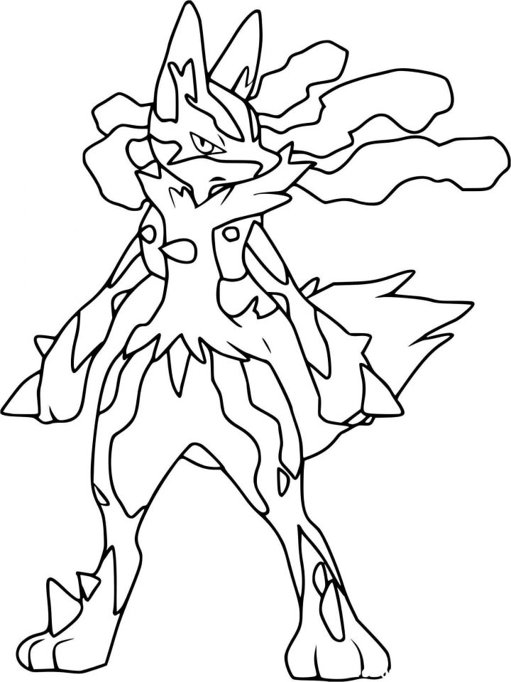 39 Dessins De Coloriage Pokemon Mega Evolution À Imprimer avec Coloriage De Pokémon Gratuit