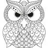 42 Best Coloriages De Hiboux Pour Adulte - Owl Adult encequiconcerne Hibou A Imprimer