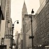 42Ème Rue De New York Manhattan En Noir Et Blanc — Photo dedans Photo New York Noir Et Blanc A Imprimer
