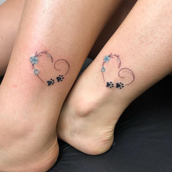 43+ Modèle De Tatouage De Coeur | Cute Best Friend Tattoos serapportantà Modele Tatouage Coeur