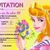 5 - 12 Ou 14 Cartes Invitation Anniversaire Princesse pour Carte Invitation Anniversaire Princesse