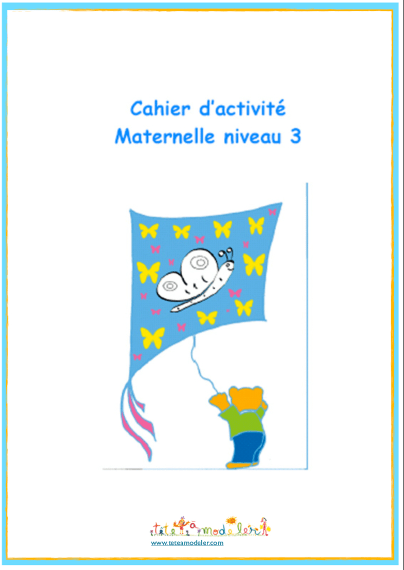 5 Cahiers De Vacances Pour La Maternelle (Téléchargement à Cahier De Vacances Maternelle Gratuit A Imprimer