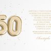 50 Ans Ballons Âge - Invitation Anniversaire | 123Cartes concernant Carte Invitation Anniversaire 50 Ans Gratuite A Imprimer