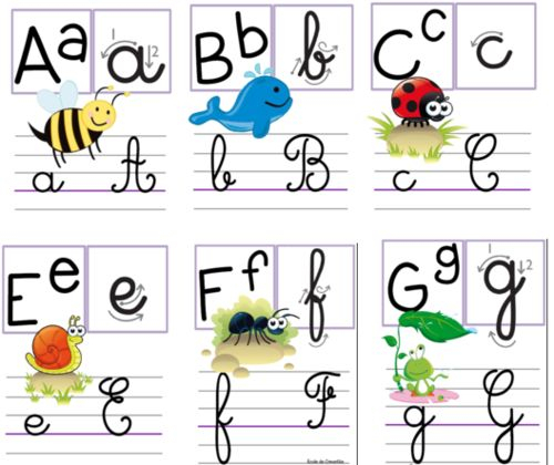 55 Best Lettres, Alphabet Images On Pinterest | Montessori dedans J Apprend L Alphabet Maternelle