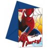 6 Cartes D'Invitation - Spiderman - Invitations Toutes avec Invitation Anniversaire Cultura