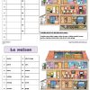6 Pics Vocabulaire De La Maison En Anglais Cm2 And intérieur La Rentrée En Anglais