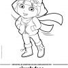 9 Cher Coloriage Dora Gallery - Coloriage intérieur Coloriage Dora Princesse