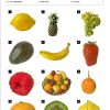 À Table!: Exercice: Les Fruits (1) serapportantà Fruits Et Legumes En Francais