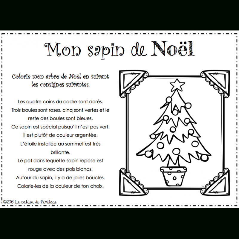 Activités De Noël (Lecture Et Écriture) | Teaching French destiné Activités De Noel À Imprimer
