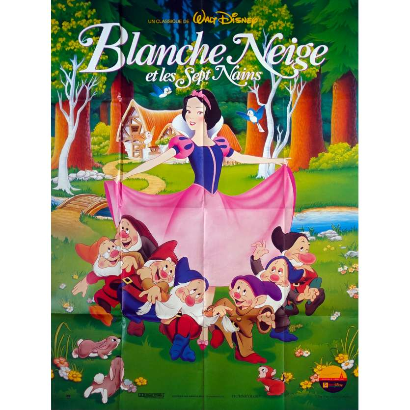 Affiche De Blanche Neige Et Les 7 Nains / Snow White And dedans Chanson De Blanche Neige Et Les Sept Nains
