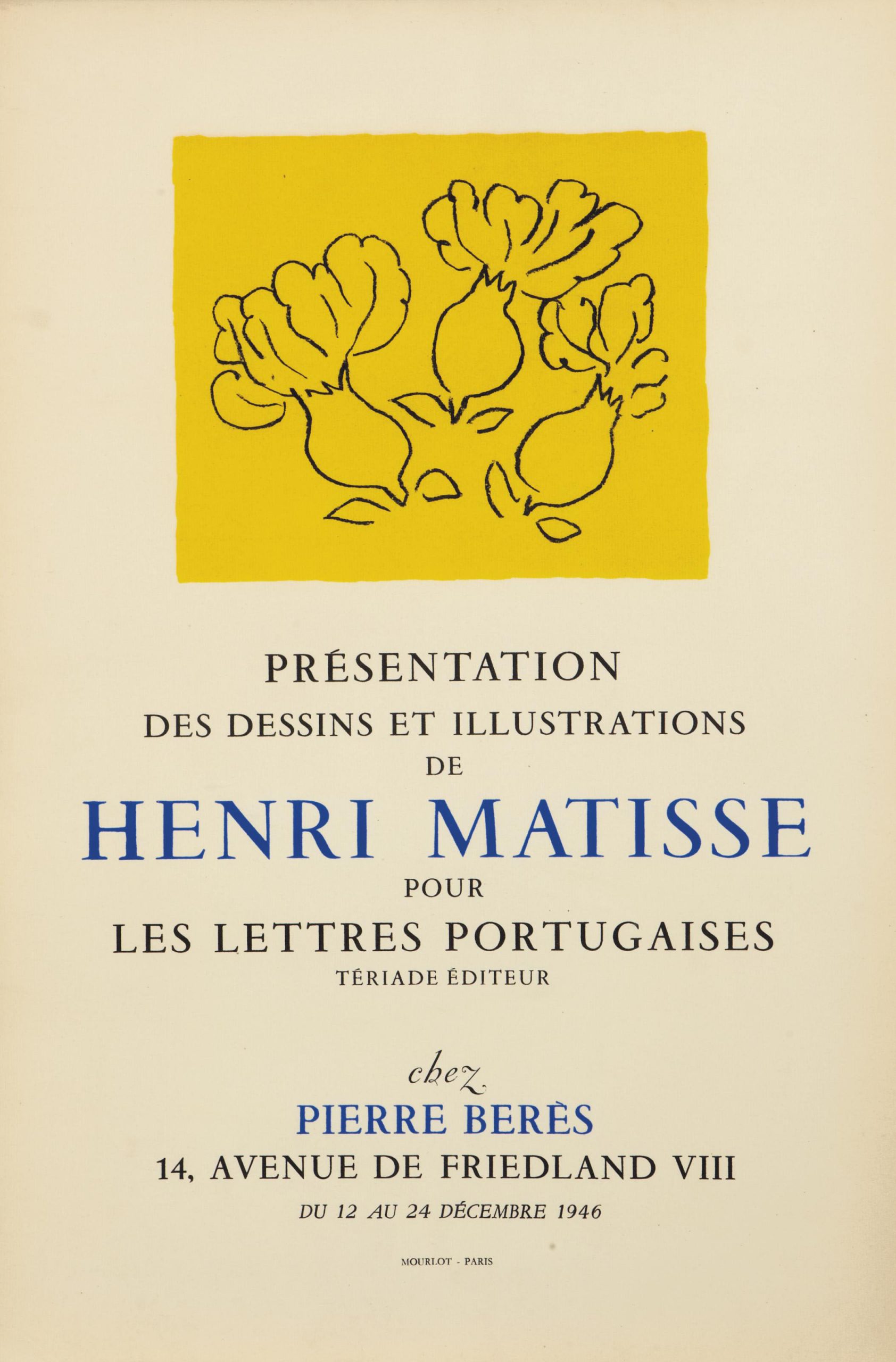 Affiches D&amp;#039;Exposition , Henri Matisse Pour Les Lettres tout Affiche En 6 Lettres