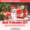 Agenda - Ville De Notre Dame De Bondeville intérieur Musique De Noel 2017