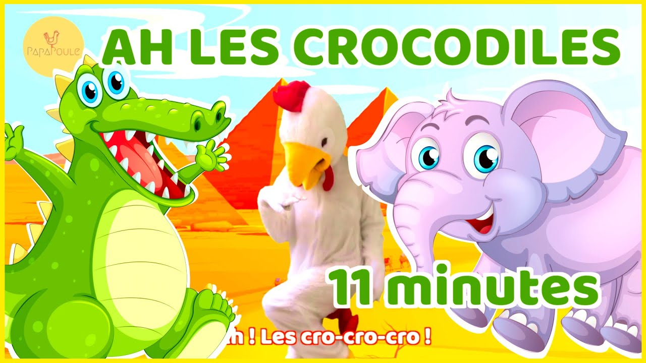 Ah Les Crocodiles (Comptines Et Chansons Pour Enfants serapportantà Chanson Les Crocodiles Paroles