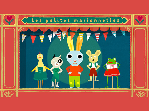Ainsi Font, Font, Font Les Petites Marionnettes - Les destiné Chanson Les Marionnettes
