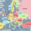 Allemagne Carte Europe » Vacances - Arts- Guides Voyages intérieur Carte D Europe Avec Pays