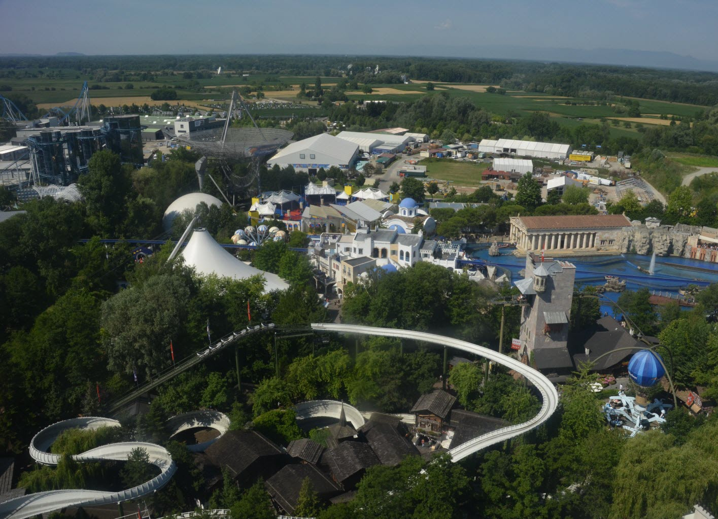 Allemagne. Europa-Park : Bientôt Un Téléphérique Au-Dessus serapportantà Parc Attraction Allemagne Europa Park