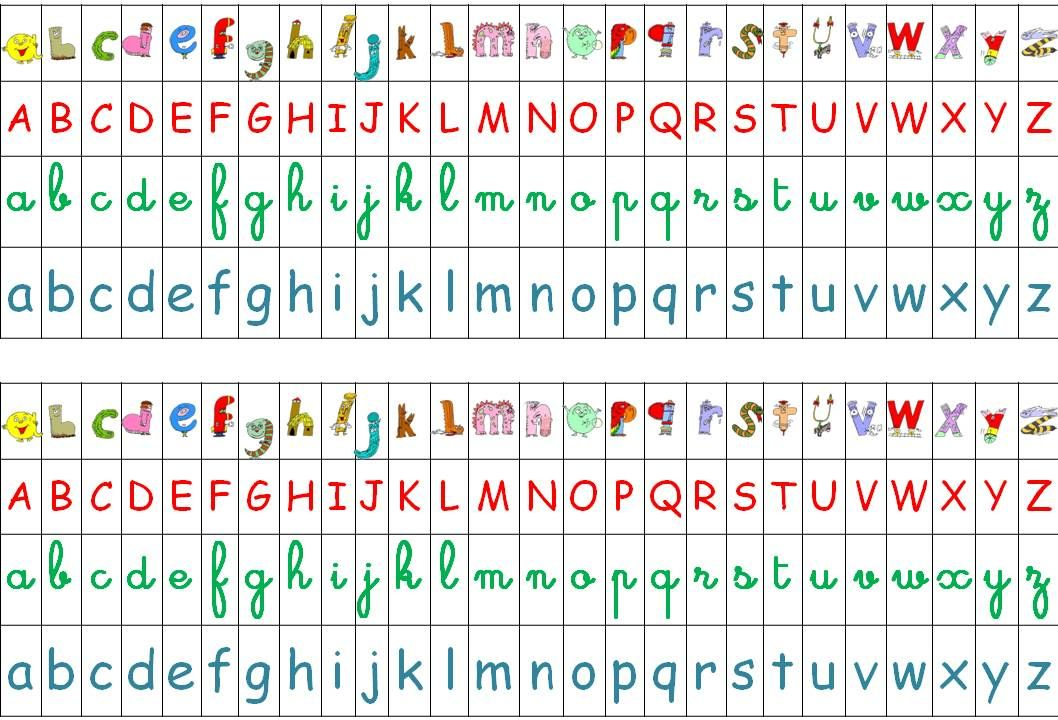 Alphabet 3 Écritures Pour Les Tables | Apprendre L&amp;#039;Alphabet dedans Apprendre L Alphabet En Francais Maternelle