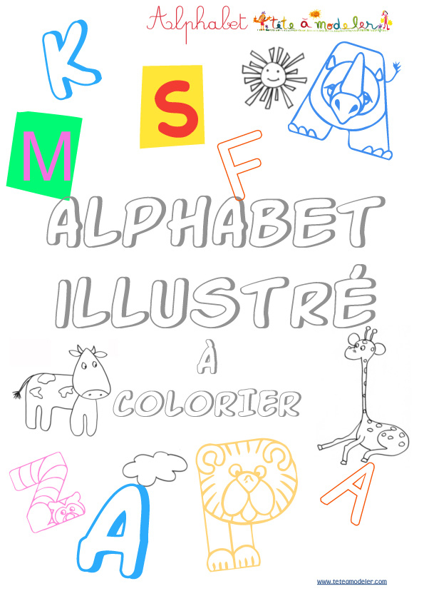 Alphabet : Couverture Des Lettres Majuscules À Imprimer tout Alphabet Français À Imprimer