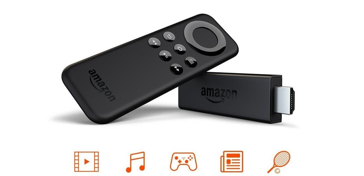 Amazon Fire Tv Stick : Une Clé Hdmi Avec Un Dérivé D intérieur Application Tv Orange Pour Tablette Android