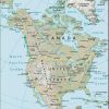 Amérique Du Nord :Pays, Démographie, Répartition : Pays Du serapportantà Carte Géographique Du Monde Avec Nom Des Pays