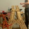 An Eiffel Tower Made From Kapla Blocks | The Kid Should tout Construction Facile Kapla