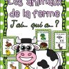 Animaux De La Ferme - Jeu J'Ai Qui A - French Farm Animals serapportantà Jeux Les Animaux De La Ferme