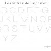 Apprendre A Ecrire Les Lettres De L Alphabet En Ecriture dedans Modele De Lettre Alphabet