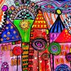 Art Journal 2016 - Thème 3 - Inspiration Hundertwasser pour Hundertwasser Maternelle