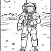 Astronaute Coloriage Dessin Image À Colorier 01V serapportantà Coloriage Astronaute